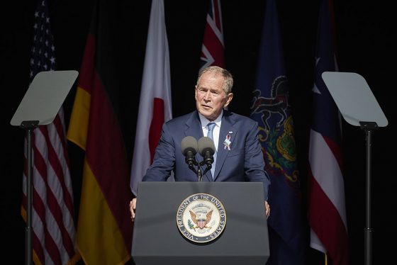 George Bush Makes Embarrassing Iraq Blunder While Condemning Putin